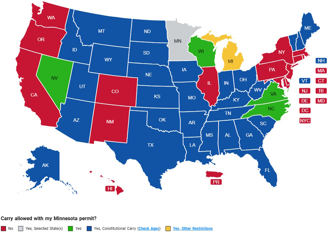 Minnesota Gun Class onsite indoor range